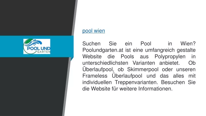 pool wien suchen sie ein pool in wien