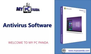 Antivirus Software - My PC Panda