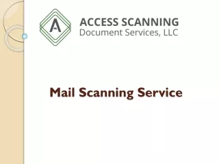 mail scanning service