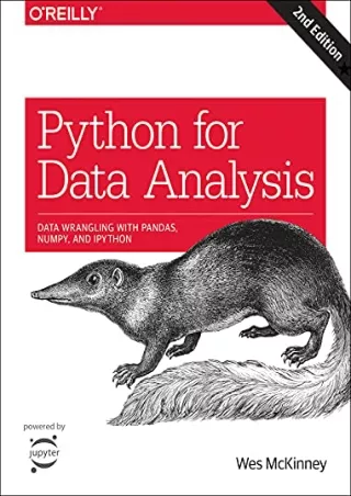 python for data analysis data wrangling with