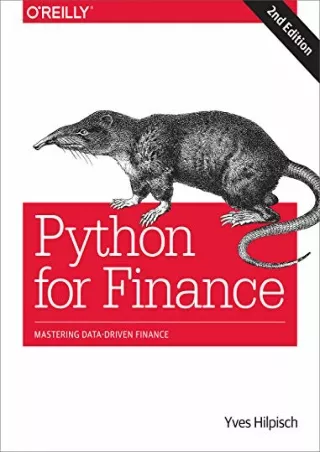 PDF/READ Python for Finance: Mastering Data-Driven Finance
