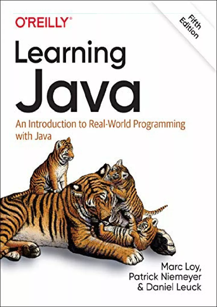 learning java an introduction to real world