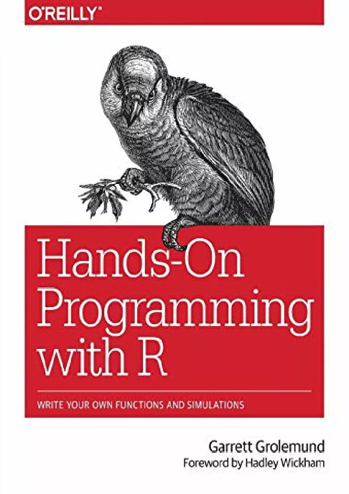 hands on programming with r write your