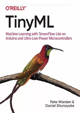 tinyml machine learning with tensorflow lite