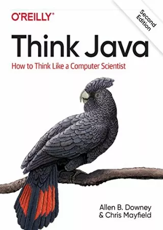 (PDF/DOWNLOAD) Think Java: How to Think Like a Computer Scientist
