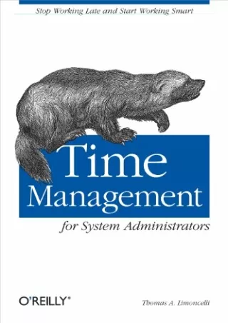 time management for system administrators stop