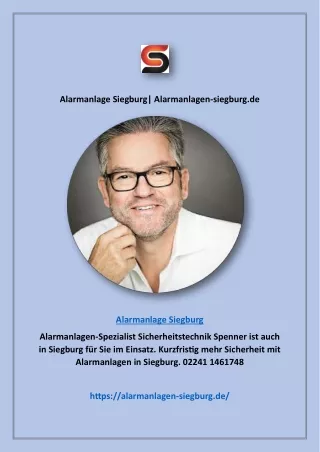 Alarmanlage Siegburg| Alarmanlagen-siegburg.de