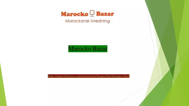 marocko bazar
