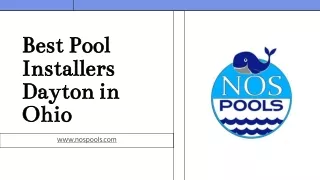 Best Pool Installers Dayton in Ohio - www.nospools.com