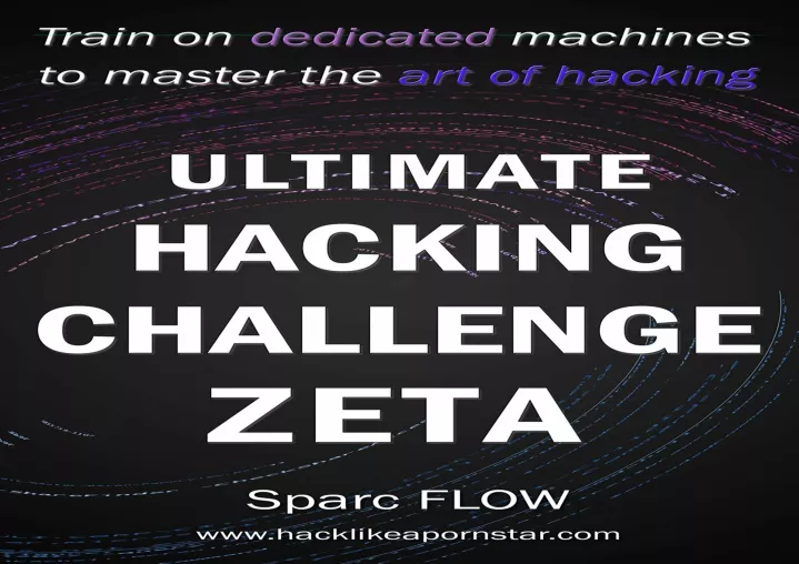 pdf book ultimate hacking challenge zeta train