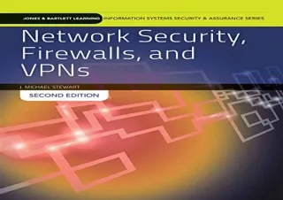 PDF Network Security, Firewalls And Vpns (Jones & Bartlett Learning Information