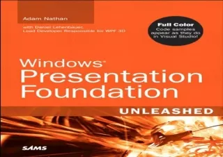 PDF Windows Presentation Foundation Unleashed android
