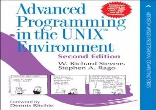 read pdf advanced programming in the unix