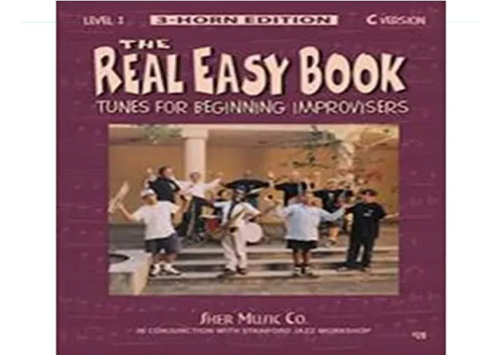 PPT PDF The Real Easy Book, Level 1 Tunes for Beginning Improvisers