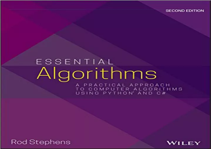 download essential algorithms a practical