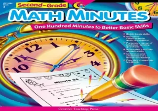 [DOWNLOAD PDF] Creative Teaching Press Math Minutes, Grade 2 (One Hundred Minute