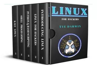 [DOWNLOAD PDF] LINUX FOR HACKERS: LEARN CYBERSECURITY PRINCIPLES WITH SHELL,PYTH
