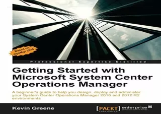 PDF Getting Started with Microsoft System Center Operations Manager full