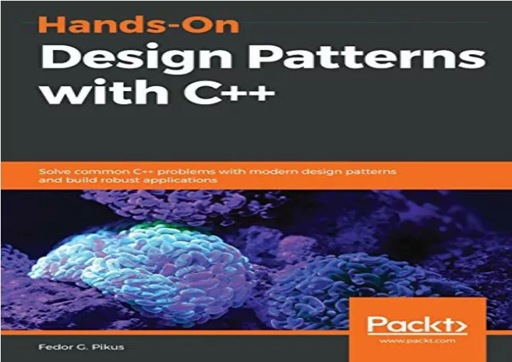 PPT PDF HandsOn Design Patterns with C Solve common C problems