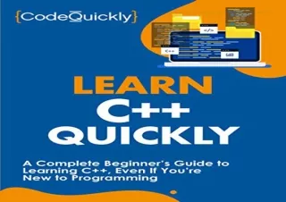 PDF Learn C   Quickly: A Complete Beginner’s Guide to Learning C  , Even If You’