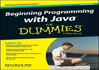 pdf beginning programming with java for dummies