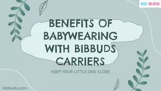 Essential Factors to Consider Baby Carrier