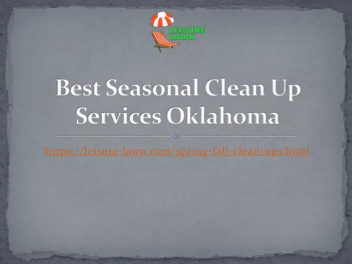 best seasonal clean up services oklahoma