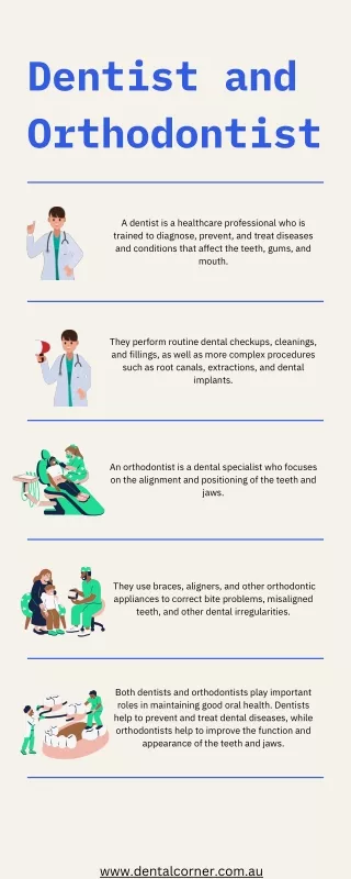 Dentist and Orthodontist