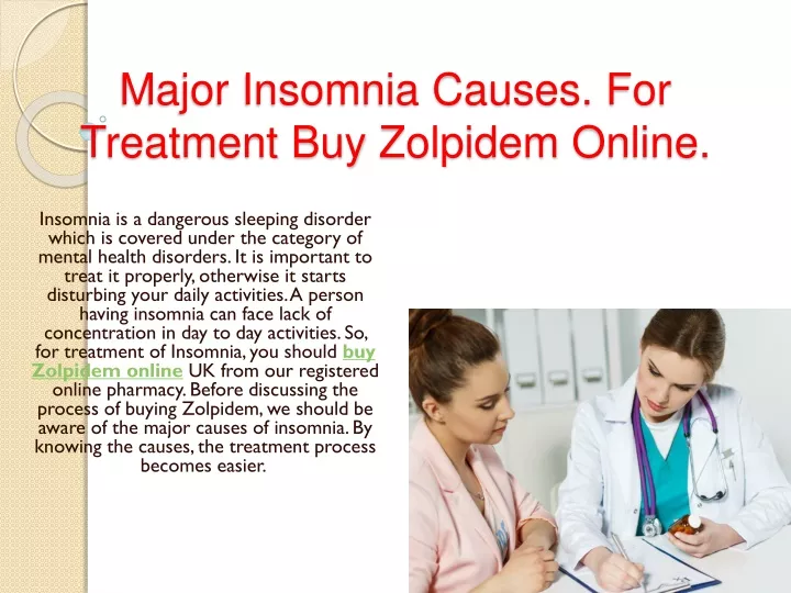 major insomnia causes for treatment buy zolpidem online