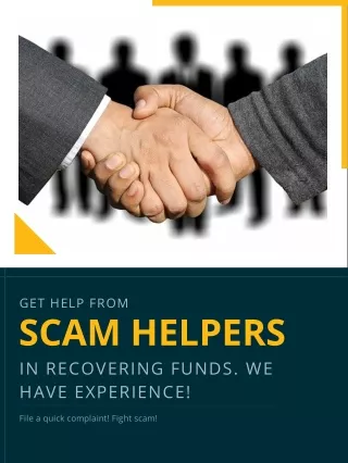 Have you lost money to a scam broker? Let us help you in recovery