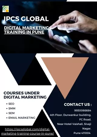 IPCS GLOBAL DIGITAL MARKETING TRAINING IN PUNE