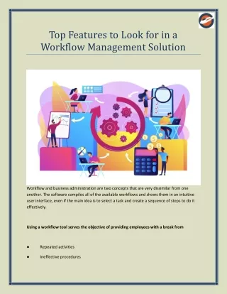 top features to look for in a workflow management