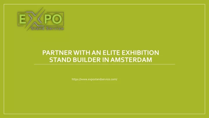 partner with an elite exhibition stand builder in amsterdam