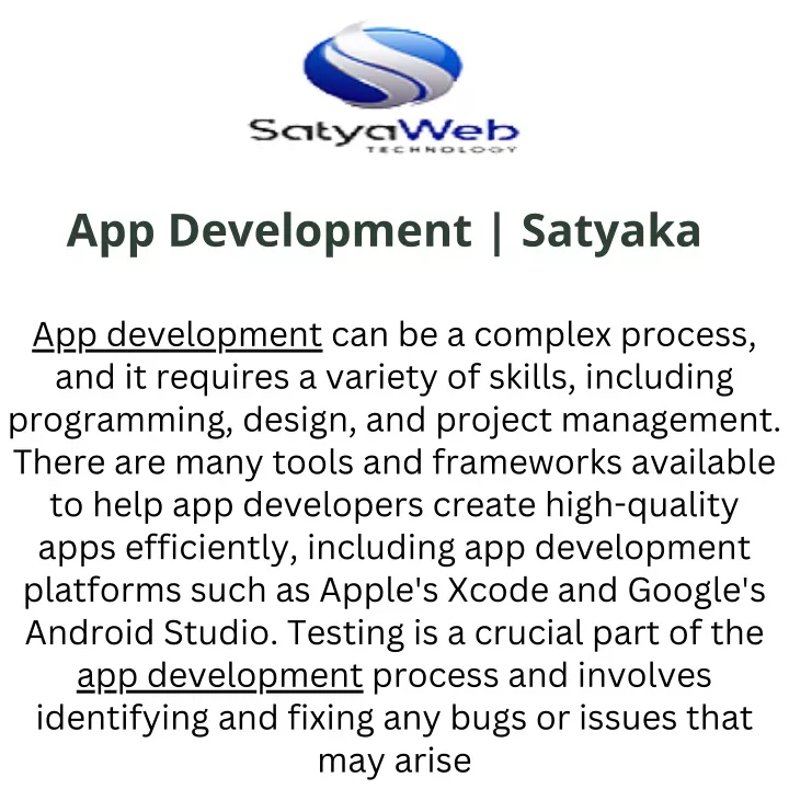 app development satyaka