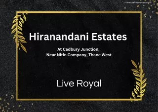 hiranandani developerprojects in