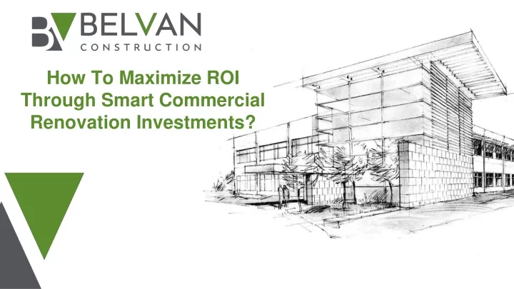 how to maximize roi through smart commercial