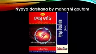 Nyaya darshana by maharshi goutam