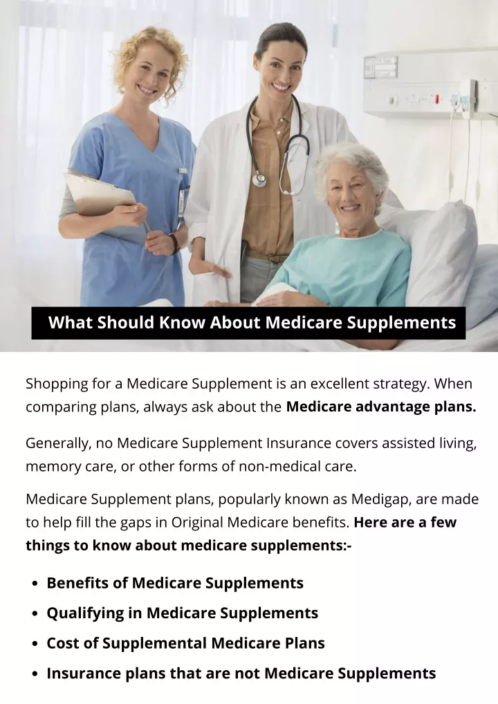 PPT - What Should Know About Medicare Supplements PowerPoint ...