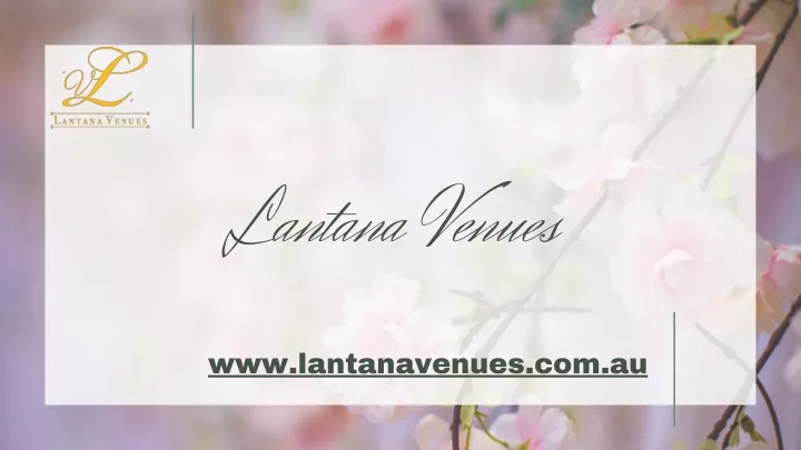 lantana venues