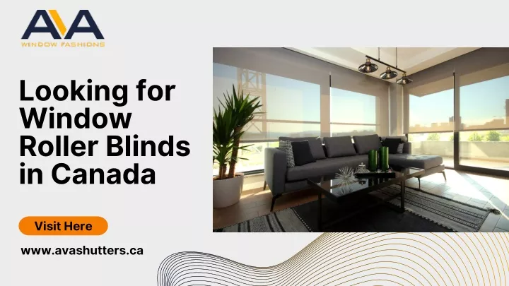 looking for window roller blinds in canada