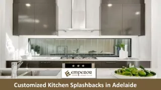 Get Customized Kitchen Splashbacks in Adelaide