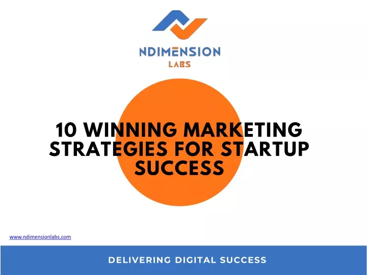 10 winning marketing strategies for startup