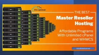 RESELLER HOSTING PLANS AT YOUR SERVICE / AFFORDABLE RESELLER HOSTING