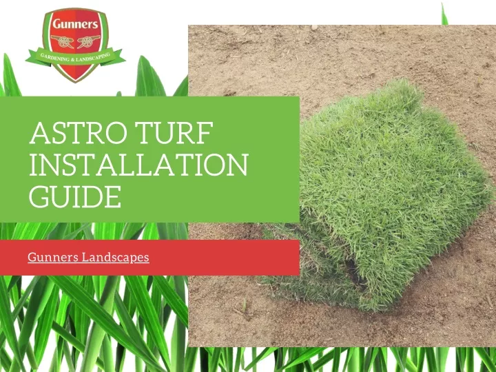 astro turf installation guide