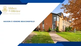 maison vendre beaconsfield