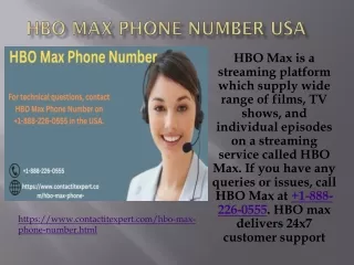hbo max is a streaming platform which supply wide