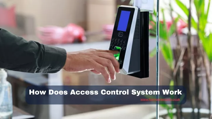 how does access control system work