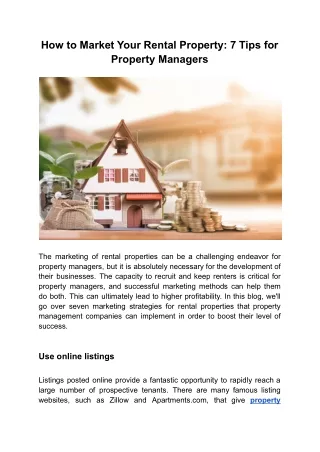 how to market your rental property 7 tips