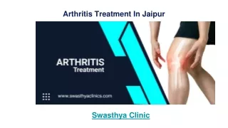 Arthritis Treatment In Jaipur