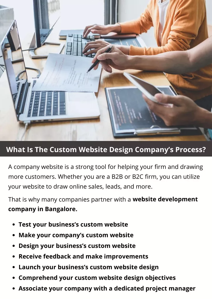 what is the custom website design company